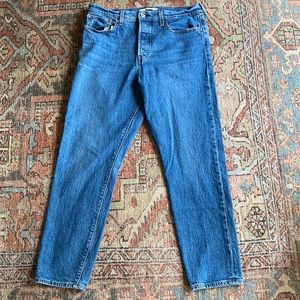 Levi’s Wedgie Straight leg jeans